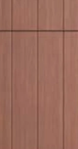 Grooved cabinet-front reference from the primary bath cabinet schedule